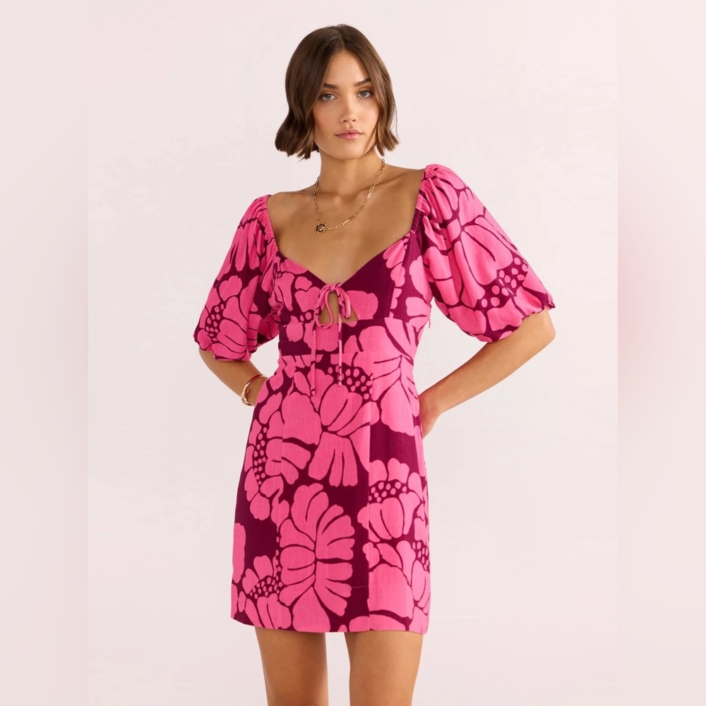 MinkPink Berry Persephone Mini Dress